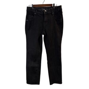 Hudson Women’s Black Straight Leg Jeans Size 12